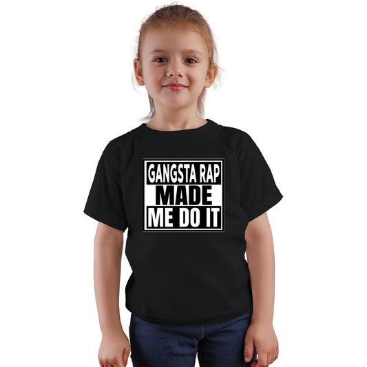 BLING Shirt-Gangsta Rap Made Me Do It