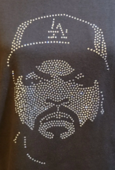Ice Cube inspired Rhinestone Tshirt