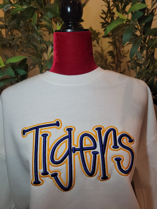 3D Puff TIGERS Sweatshirt
