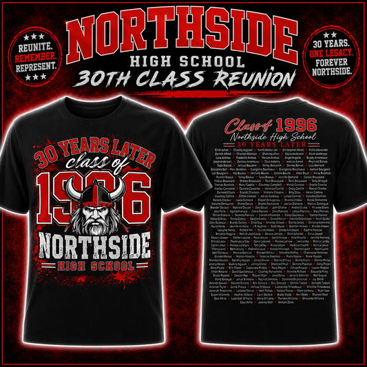 NHS c/o '96 Homecoming Tee-Double Sided