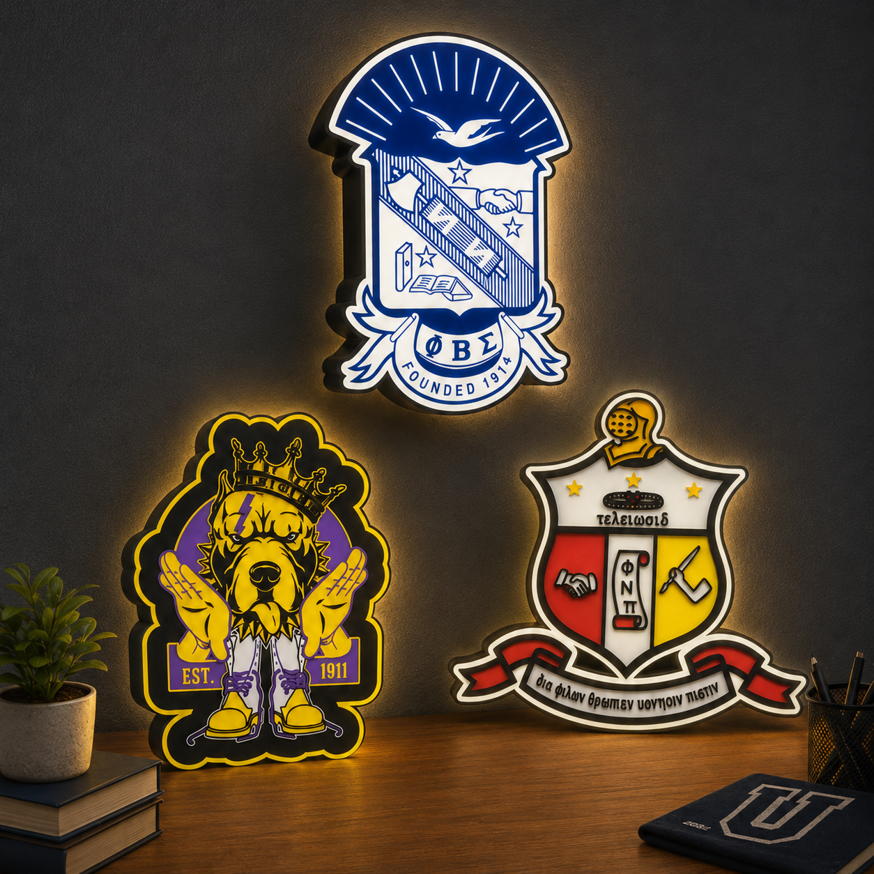 3D Lightbox-Fraternity