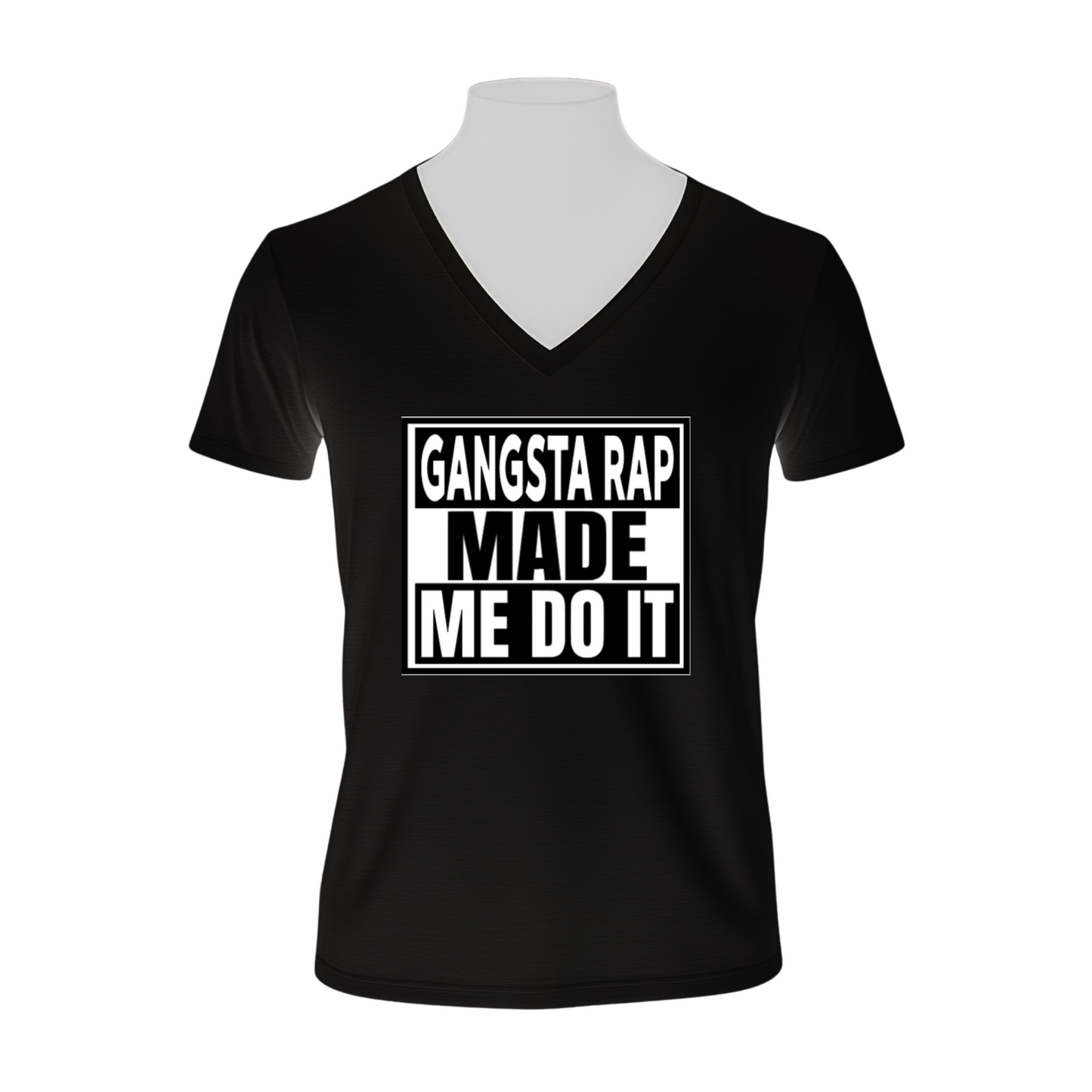 BLING Shirt-Gangsta Rap Made Me Do It