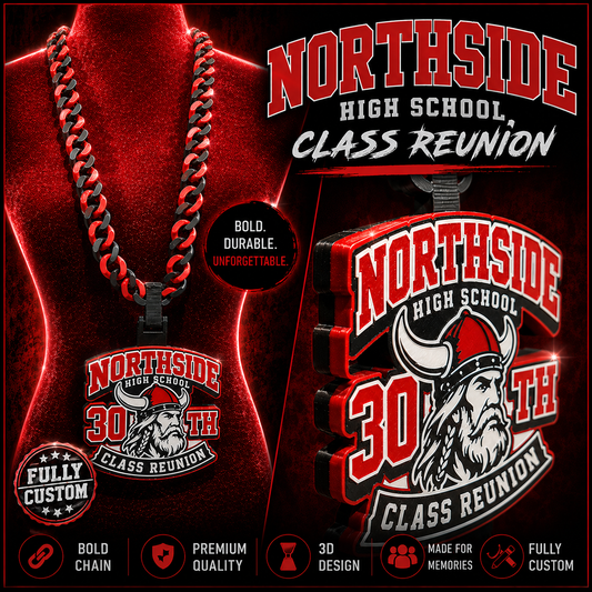 NHS 30th Class Reunion Cuban Link Hype Chain