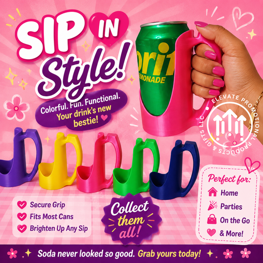 12oz Sip in Style Can Holders