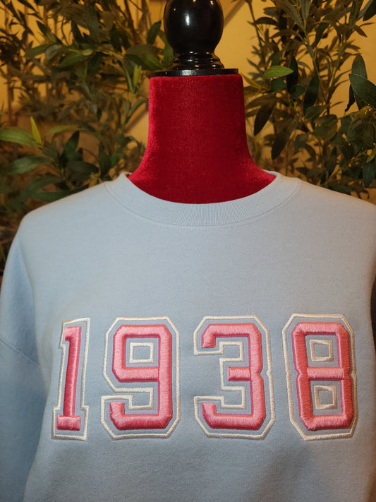 3D Puff Founding Year Sweatshirt JJOA FREE SHIPPING