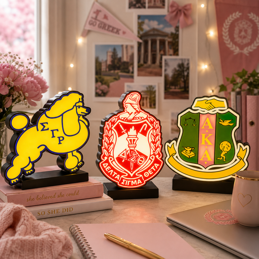 3D Lightboxes - Sorority